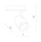 Трековый светильник Soffitto A1710PL-1WH artelamp_a1710pl-1wh - фото 1074038