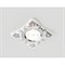 Точечный светильник Дизайн С Узором И Орнаментом Гипс D2065 W/CH - фото 1142092
