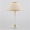 Интерьерная настольная лампа Lorenzo 60019/1 глянцевый белый - фото 1143188