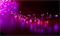 Гирлянда уличная новогодняя светодиодная Мишура Роса на серебряном шнуре, розовый свет, 8 режимов свечения, контроллер, 400 светодиодов 300 см с блоком питания IP65 сетевой шнур 2 м - фото 1213139