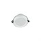 Точечный светильник Saleto LDC 8097-ROUND-GL-18WSMD-D200 WT - фото 1217161