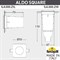Встраиваемый светильник уличный Aldo 1L4.000.000.AXZ1L fumagalli_1l4_000_000_axz1l - фото 1343516
