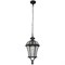 Уличный светильник подвесной Капелла Черный E27 110см IP23 - фото 1378755