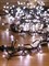 Гирлянда уличная новогодняя светодиодная Мишура 300 см, интерьерная гирлянда, белый свет, эффект мерцания, каждый 10 диод,  IP54, на черном шнуре, украшение на Новый Год - фото 1634370