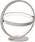 Настольная лампа светодиодная, дизайнерская современная, кольца, белая, 12Вт, 3000К, 31,1*30см, хай-тек, модерн, минимализм - фото 1801548