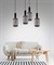 Подвесной светильник Rico LDP 1218-1 GY+BK lumina_deco_ldp_1218-1_gy_bk - фото 1813288