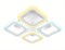 Потолочная люстра Acrylica FA4371 (Белый, от 2 дней) - фото 1824382