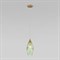 Подвесной светильник Lotus 50222/1 зеленый - фото 1836944