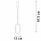 Подвесной светильник  V3965-1/1S vitaluce_v3965-1_1s - фото 2016216