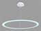 D96см 90Вт Подвесной светодиодный светильник кольцо белый ACRYLICA FA4351 с пультом ambrella_fa4351 - фото 2022219