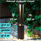 Наземный светодиодный уличный светильник столбик 65*10,6см черный 12Вт 4000К IP54 - фото 2108490