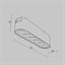 Трековый светильник Points TR082-1-6W3K-M-W maytoni_tr082-1-6w3k-m-w - фото 2120965