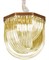 Подвесная люстра Murano Glass A001-400 L4 brass/amber - фото 2130144