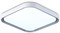 Светильник потолочный светодиодный квадратный белый/серый 25*6см, 18Вт, 5000К, минимализм, хай-тек IP20 - фото 2830626