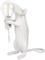 Интерьерная настольная лампа Mouse 10313 White - фото 3314445