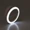 Светодиодная кольцевая лампа для телефона LuazON AKS-03, от батареек, 3 режима, белая 4090259-s-1 - фото 3324593