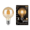 Лампа Gauss Filament золотистый шар G95 6W 550lm 2400К Е27 golden LED - фото 3324912