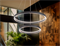 Люстра светодиодная 2 кольца современная сатурн 60см подвесная рассеянный+направленный свет черная высота до 83см в гостиную, на кухню, в офис 45Вт 3000-6400К - фото 3335760