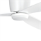 Люстра вентилятор потолочный 132X24,2 СМ IP20 LED 17-25 м2 с пультом ДУ 5 скоростей двигатель DC-бесшумный белый eglo_35087 - фото 3560337
