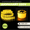 Дюралайт квадратный плоский 100м 8 режимов свечения желтый 11X17.5мм 3-х жильн. 72LED/м 4.32Вт/м с комплектом подключения svetlon_3PRLL-100_LED_Flat-y - фото 4354496
