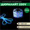 Дюралайт квадратный плоский 100м 8 режимов свечения мульти разноцветный 11X17.5мм 3-х жильн. 72LED/м 4.32Вт/м с комплектом подключения svetlon_3PRLL-100_LED_Flat-multi - фото 4354502