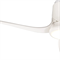 Люстра вентилятор потолочный 133,5X27,5 СМ IP20 20 м2 LED приложение,с пультом ДУ двигатель DC-бесшумный белый/белый mantra_8717 - фото 4414695