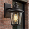 Светильник уличный настенный S 17.8*19*27 см Е27 черный IP44 G4392 - фото 4882263