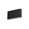 Светильник уличный настенный светодиодный архитектурный фасадный IP44 вниз/вверх 10Вт 4200К 17.5X9X2.8см черный WC2116-4000 - фото 4883553