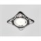 Точечный светильник Дизайн С Узором И Орнаментом Гипс D2065 BK/CH - фото 930357